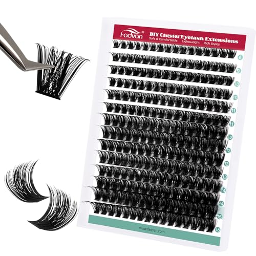 FADVAN Cluster Lashes 100D Volume Extensions 8-16mm