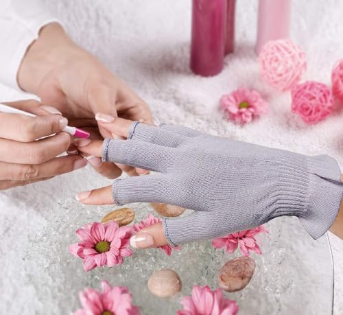 Fingerless Moisturizing Gloves for Dry Hands & Eczema by MIG4U - 3 Pairs