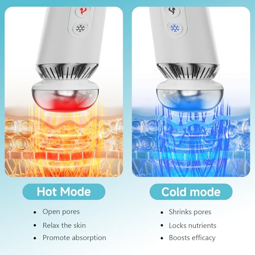 Depuffing Wand for Face & Eyes – Cold & Heat Facial Massage Tool