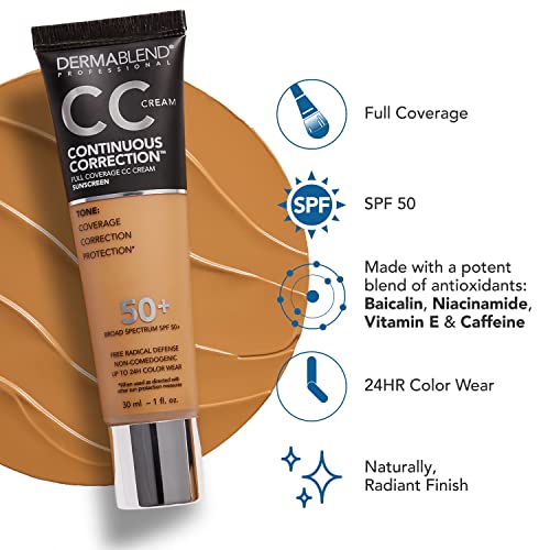Dermablend Continuous Correction CC Cream SPF 50+ 30N Light Full Coverage