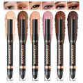 Noerrors 6-Piece Dual-Ended Eyeshadow Stick Set, Waterproof Matte