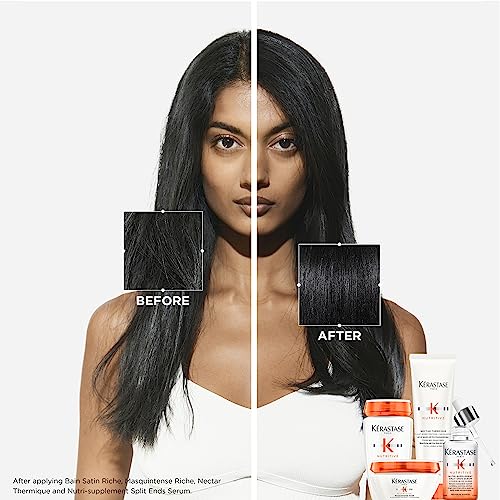 KERASTASE Nutritive Nourishing Mask | Moisturizes and Conditions For Hair With Irisome Complex Masquintense Old Packaging 6.8 Fl Oz