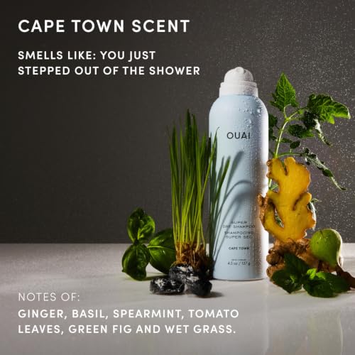 OUAI Super Dry Shampoo Travel Size Cape Town 2 Fl Oz - Oil Absorbing Hair Refresh