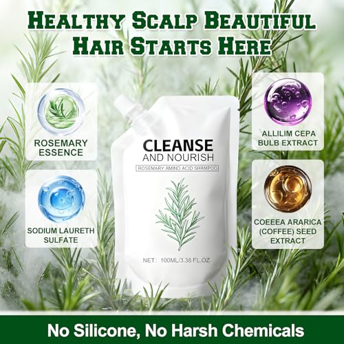 Rosemary Amino Acid Shampoo for Hair Loss & Growth