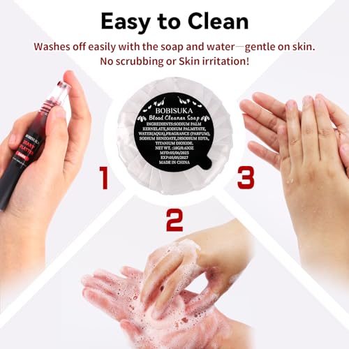 Halloween Fake Blood SFX Makeup Kit – Realistic Spray & Gel