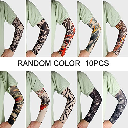 Tatoo Sleeves Men, Women, and Kids ? Fake Temporary Tattoo Sleeve for Outdoor Sports, Halloween Decor