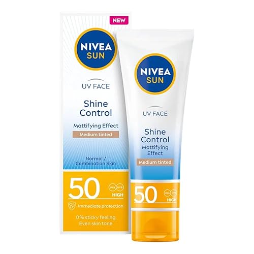 Nivea Sun Matting Face Cream Aligning Skin Color With High Protection, Spf 50, 50 Ml