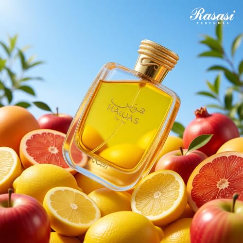 RASASI Hawas for Her Eau de Parfum 100ML – Long-Lasting Arabian Women's Fragrance