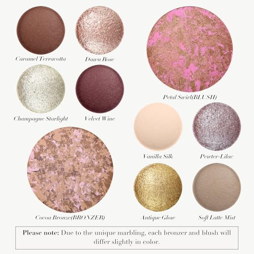 UCANBE All-in-One Baked Makeup Palette – Eyeshadow, Blush, Bronzer
