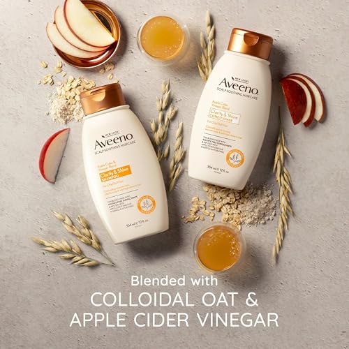Aveeno Apple Cider Vinegar Clarifying Shampoo - Scalp Care & Shine, 12 fl oz