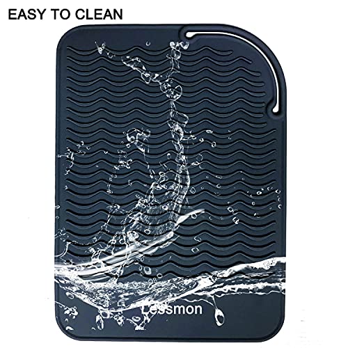 Heat Resistant Mat for Hair Styling Tools, 11 x 7.5 in