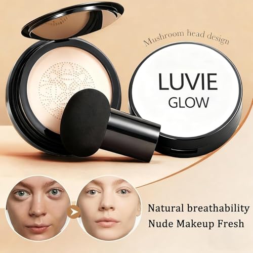Luvie Glow Cushion Foundation for Mature Skin | Medium Warm