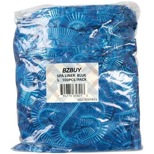 Professional Collection Spa Liners, Fit All Pedicure Spas, Disposable Pedicure Liners, Blue, 100-Count