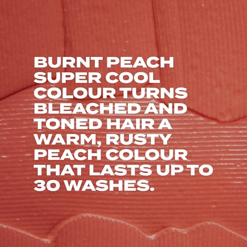 Bleach London Burnt Peach Hair Dye - Semi-Permanent Vegan Color 150ml