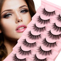 Anime Manga False Eyelashes 3D Volume 16mm 7 Pairs Pack