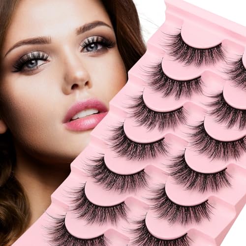 Anime Manga False Eyelashes 3D Volume 16mm 7 Pairs Pack