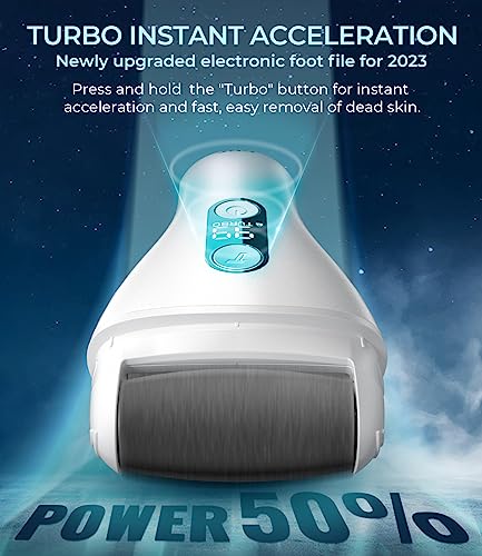 Rechargeable Electric Foot Callus Remover, IPX7 Waterproof Pedicure Tool