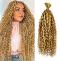 P27/613 Deep Wave Braiding Hair 24 Inch - 2 Bundle