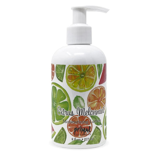 Primal Elements Shea Butter Lotion Hand and Body Cream, 8 Fl Oz (Pack of 1), Citrus Melonmint