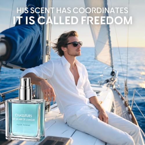 Men's Pheromone Cologne Oil - Long-Lasting Masculine Fragrance 1.7oz
