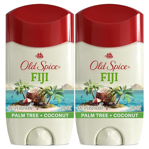 Old Spice Dry Feel Antiperspirant Deodorant for Men, 2.6 oz (Pack of 2)