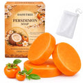 Persimmon Soap Bar for Body Odor - Plant-Based, 3 Pack