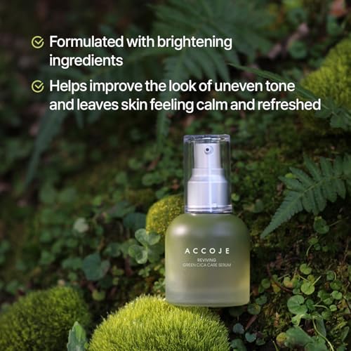 ACCOJE Reviving Cica Soothing Hydrating Gel-Serum ? Korean Skincare with Jeju Island Plant Extract Complex for Calm, Radiant and Healthy-Looking Skin (1.69 fl. oz)