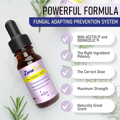 ZanaQuick Extra Strength Toenail & Fingernail Repair Drops - 2 Pack