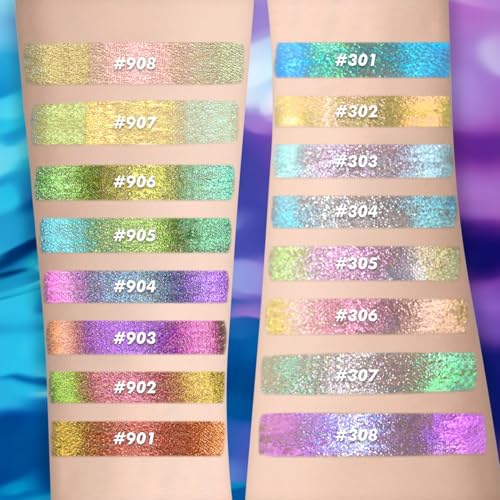 Charmacy Multichrome Liquid Eyeliner - Waterproof Color-Shifting