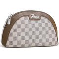 BOYATU Vegan Leather Cosmetic Bag with Mirror