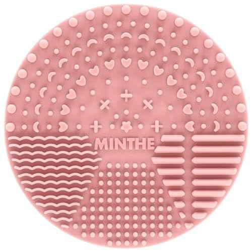 MINTHE¢â Makeup Brush Cleaner Mat | 2 Pack | Silicone Make up Cleaning Pad