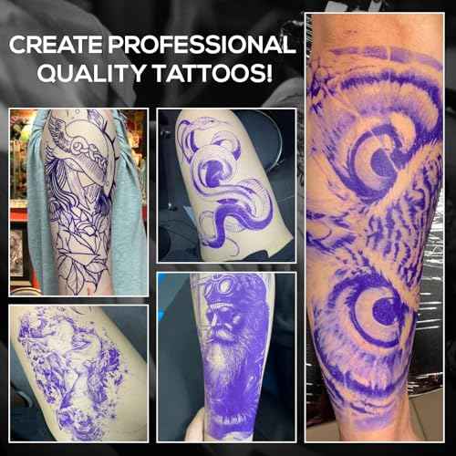 Tattoo Stencil Transfer Cream Gel Fast&Clear Long Lasting Professional Tattoo Supplies Accessories for Beginners Solution for Tattoo Artist T308-60ML