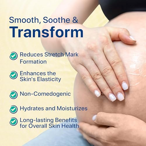 Stretch Mark Oil, Minimizes the Risk and Severity of Stretch Marks, Gentle Belly Oil for Pregnancy, Made of Natural Ingredients, Suitable for Adults and Children, 120mL£¨4.06 Fl Oz£©