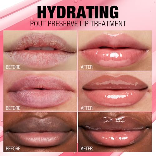 Hydrating Lip Oil Gloss - Plumping Tint with Natural Ingredients