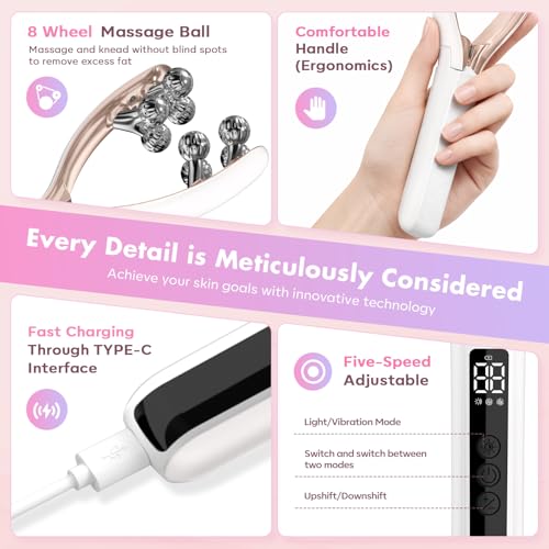 BOWENDA Wireless Face Massager Tool - Portable Skin Lifting Device