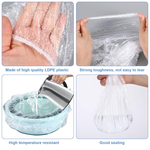 25pcs Disposable Pedicure Liners with Elastic Band - Foot Bath Spa Liners