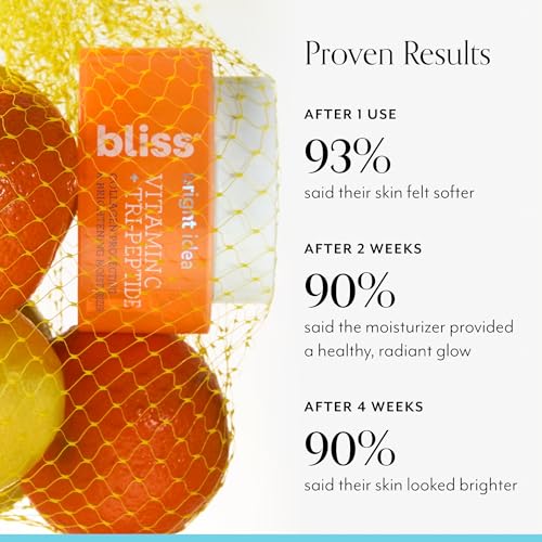 Bliss Complete Radiance Skincare Set - Vitamin C Serum, Hydrating Toner & Brightening Moisturizer - Anti-Aging, Dark Spot Reduction, Skin Brightening & Hydration - Clean, Vegan & Cruelty-Free - 3 Pack