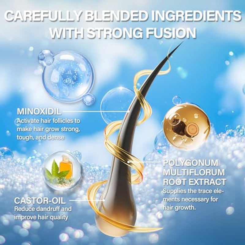 5% Minoxidil Foam Hair Regrowth for Men & Women