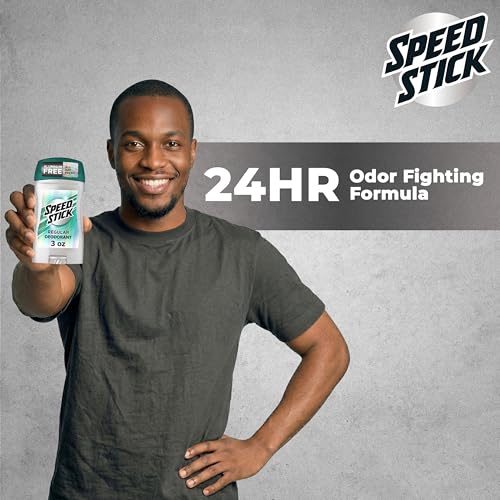 Speed Stick Aluminum Free Deodorant for Men, 3 oz (4 Pack)