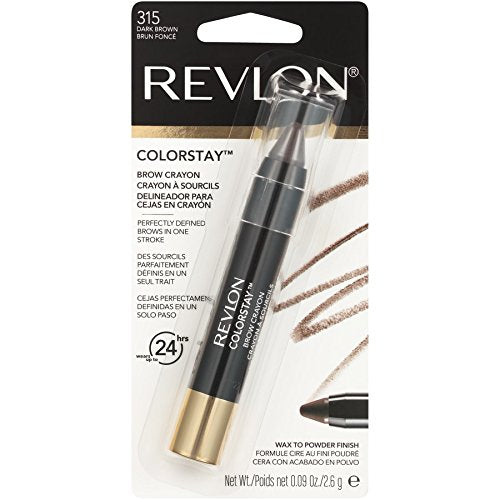 Revlon ColorStay Brow Crayon, Dark Brown