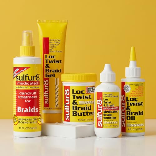 Sulfur 8 Dandruff Treatment Spray for Braids 12 oz