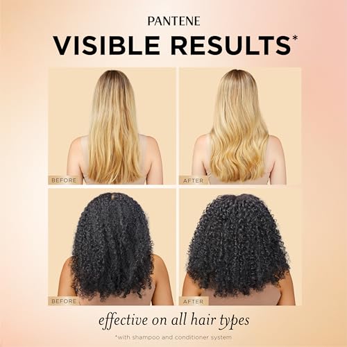 Pantene Abundant & Strong 3-Piece Hair Loss System - Shampoo, Conditioner, Serum