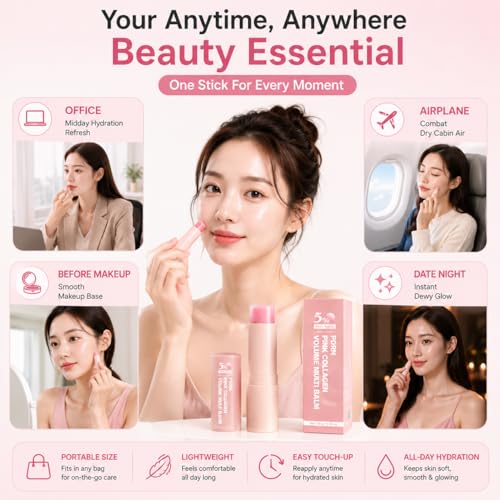 PDRN Pink Collagen Volume Balm Stick, 0.35 oz