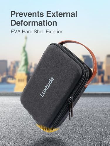 Luxtude Hard Hair Clipper Case for Trimmers and Accessories