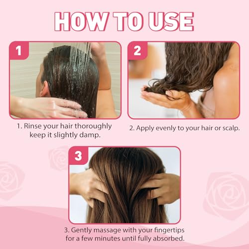 Chebe & Rose Hair Oil for Growth & Thickness 4fl oz