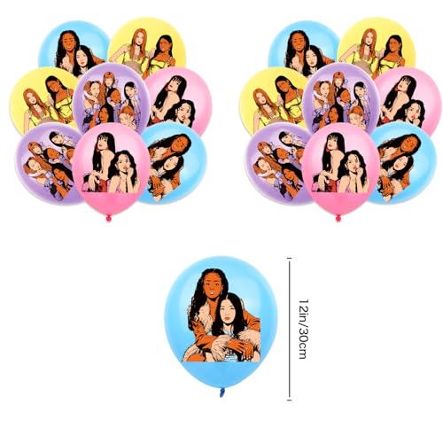 KAT-SEYE Birthday Decorations Set - 29PCS Complete Party Supplies