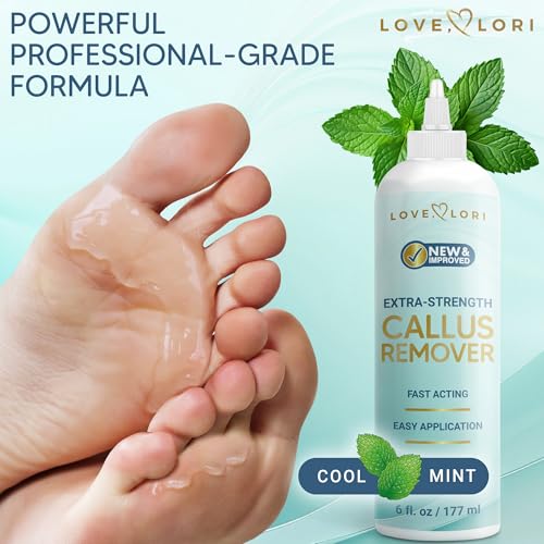Love Lori Callus Remover Gel Extra Strength Pedicure Tool for Feet 6oz