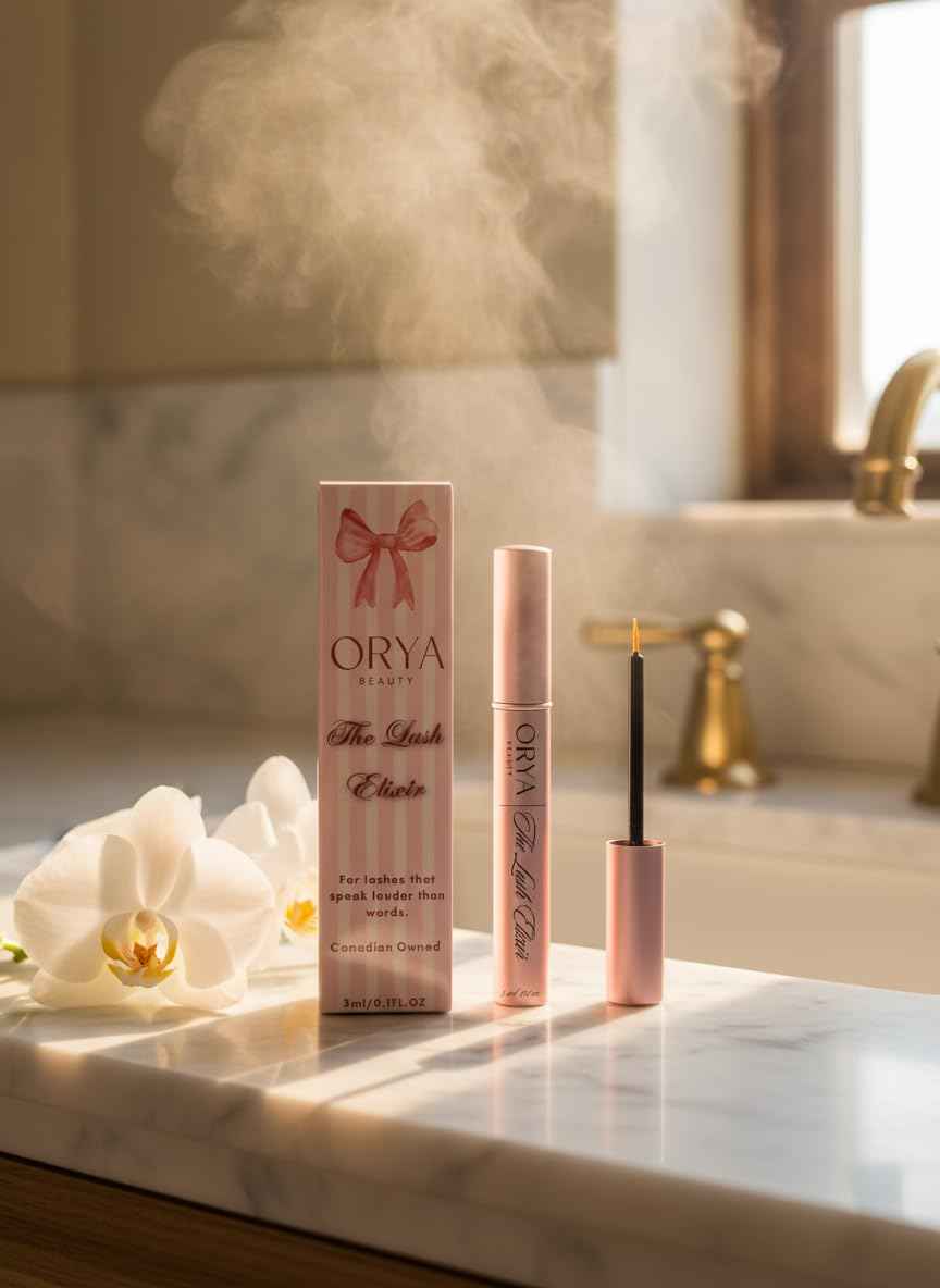 ORYA BEAUTY - Advanced Eyelash Growth Serum - Boosts Length, Thickness, & Strength with 100% Natural, Vegan Ingredients - Nourishes, Strengthens, & Irritation-Free Lashes for Fuller, Healthier Look