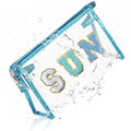 COSHAYSOO Clear Sunscreen & Makeup Travel Pouch