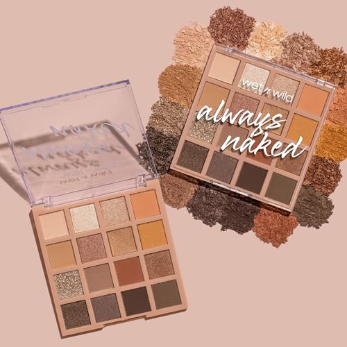 wet n wild Always Naked Palette - 16 Nude Eye Shadow